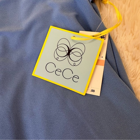 CeCe Women’s Blue Short Sleeve Top Size: 2X NWT - Picture 6 of 6